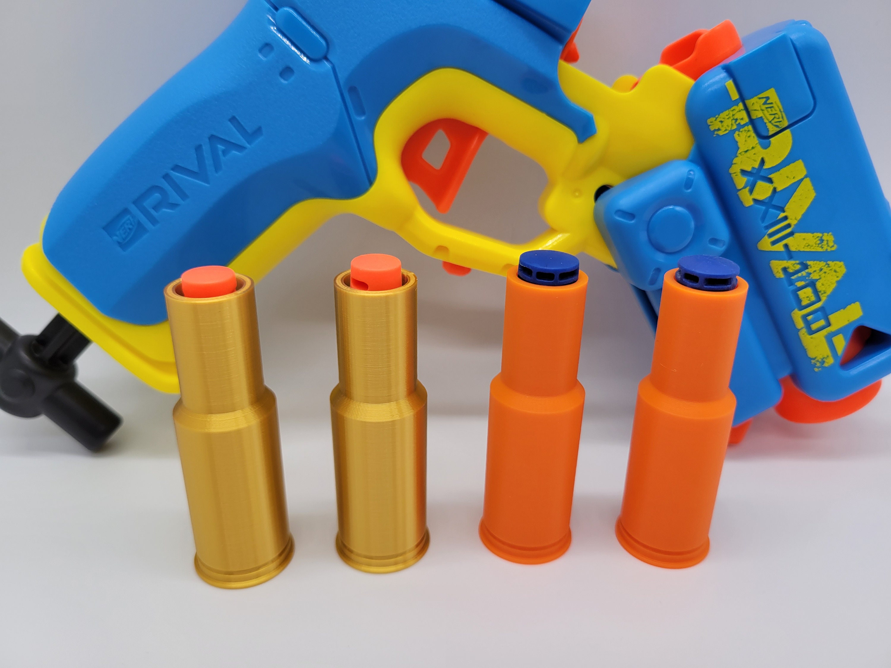 Full Length / Double Short Dart Shell Mod for Nerf Rival Pilot Blaster ...