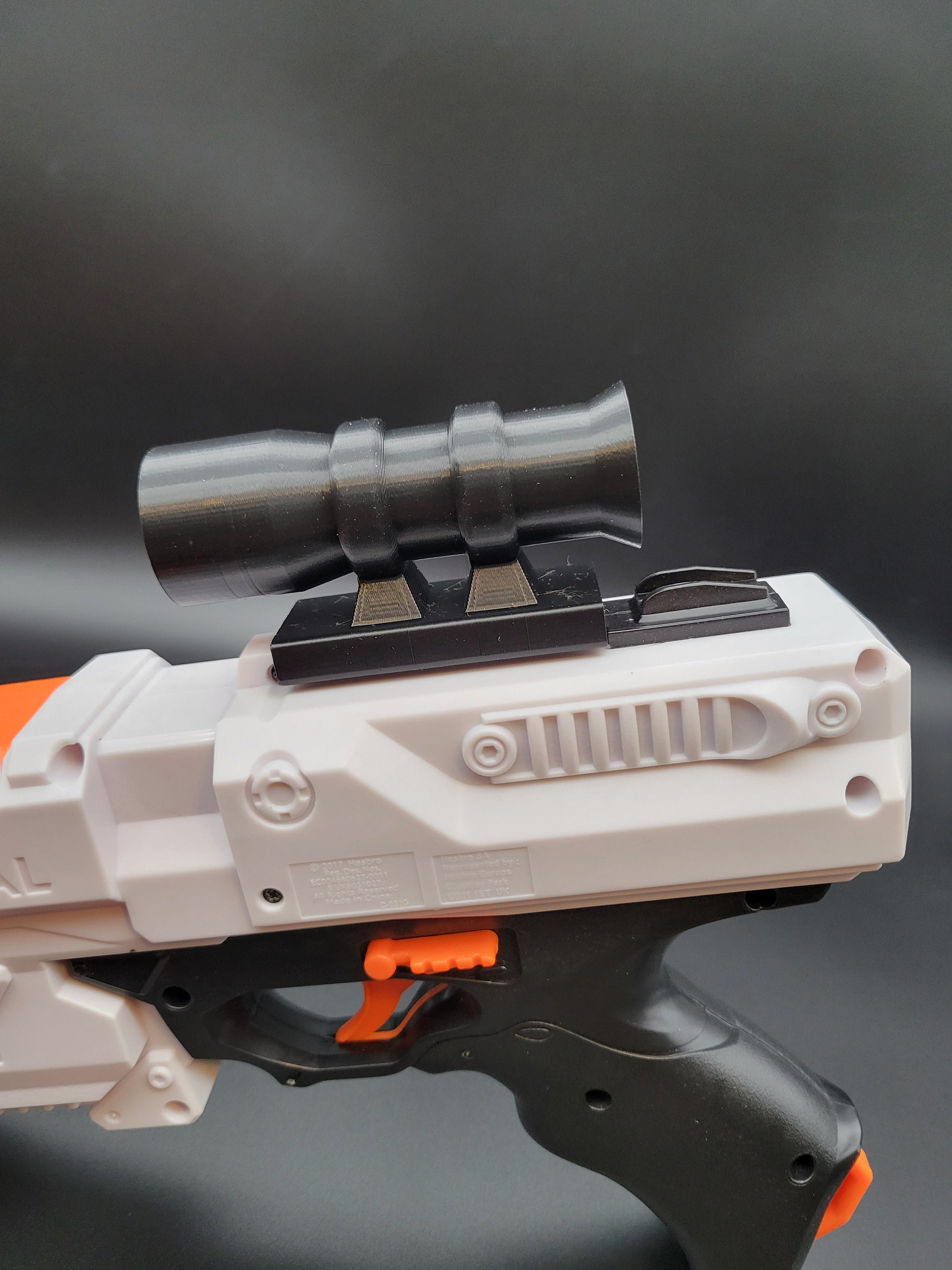 ナーフライバルブラスター用照準スコープ！グローブボールクロスヘア