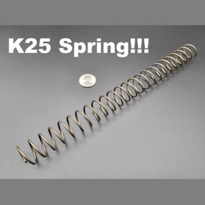K25 Spring | K 25 Compression Coil Spring For Nerf Project Mods Saturn, Takedown, Pilot, Pathfinder - 11" - Blaster Modding - Toy Gun Part
