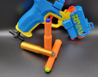 Full Length / Double Short Dart Shell Mod for Nerf Rival Pilot Blaster Toy  Gun