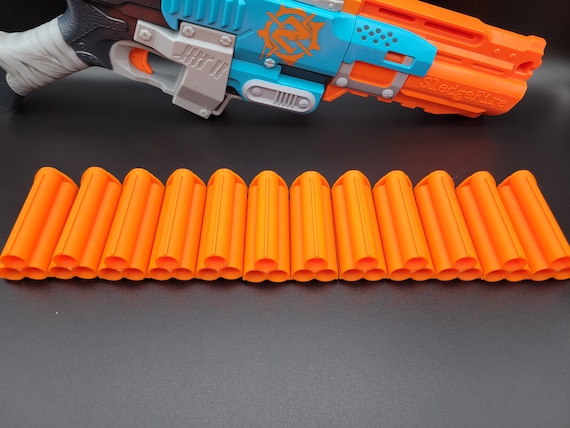 Nerf Sledgefire Blaster ShotGun用シェル12個 - 1ダース トリプル