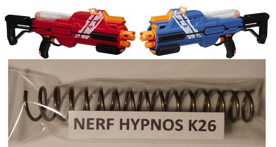 Resorte K26 para lanzador Nerf Hypnos Mod de resorte helicoidal K26 de  alta potencia para lanzador Nerf Rival Hypnos Xix-1200 Pieza de pistola de