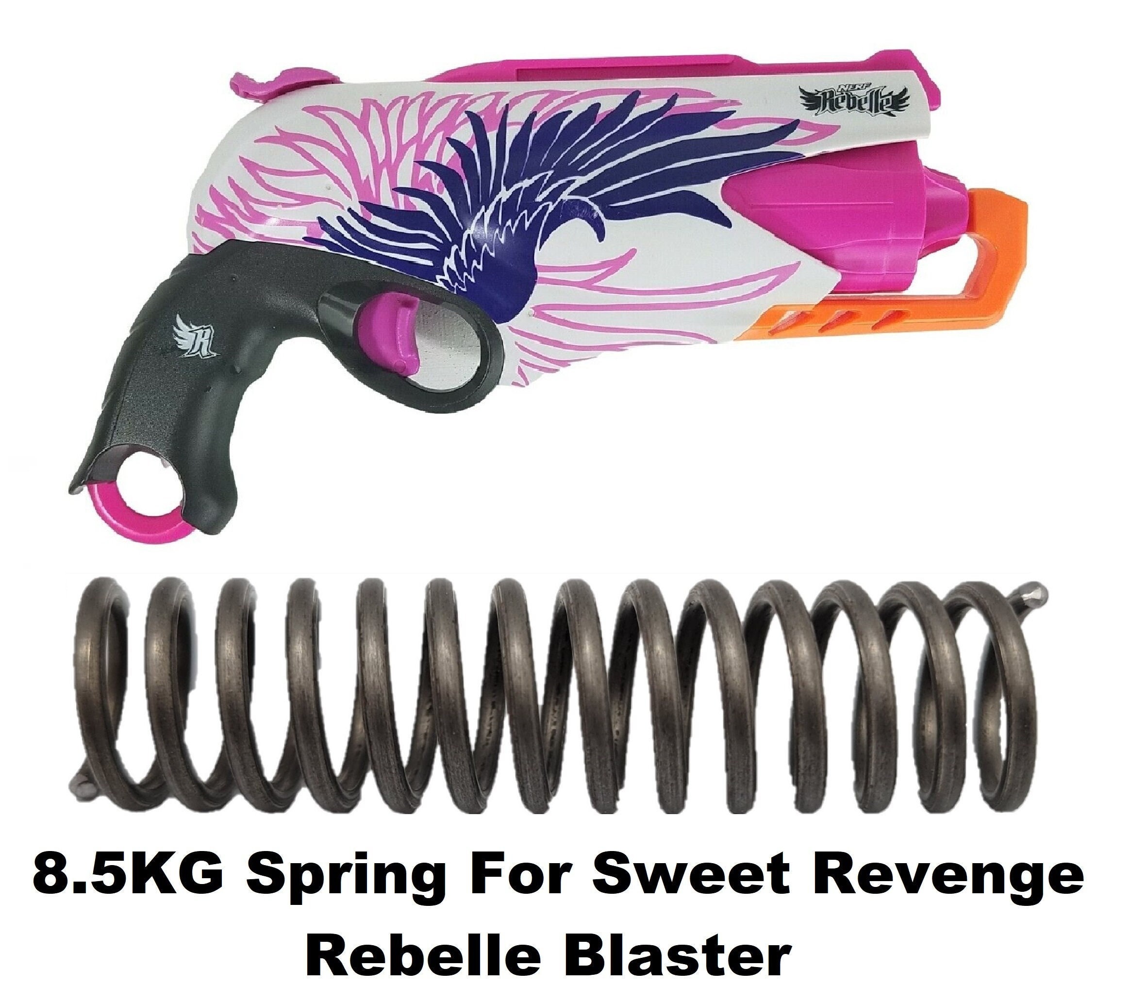 Nerf Rebelle Guardian Crossbow 5KG Modification Upgrade Spring Coil  Blasters Dart Toy