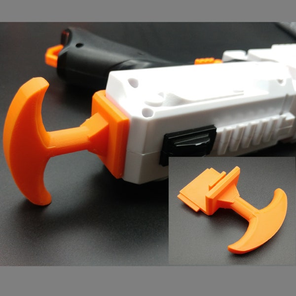 For Nerf Rival Kronos Blaster T-Pull Easy Prime Charge Assistance XVIII-500 Blaster Mod Handle Grip Upgrade T Pull Modified Pistol