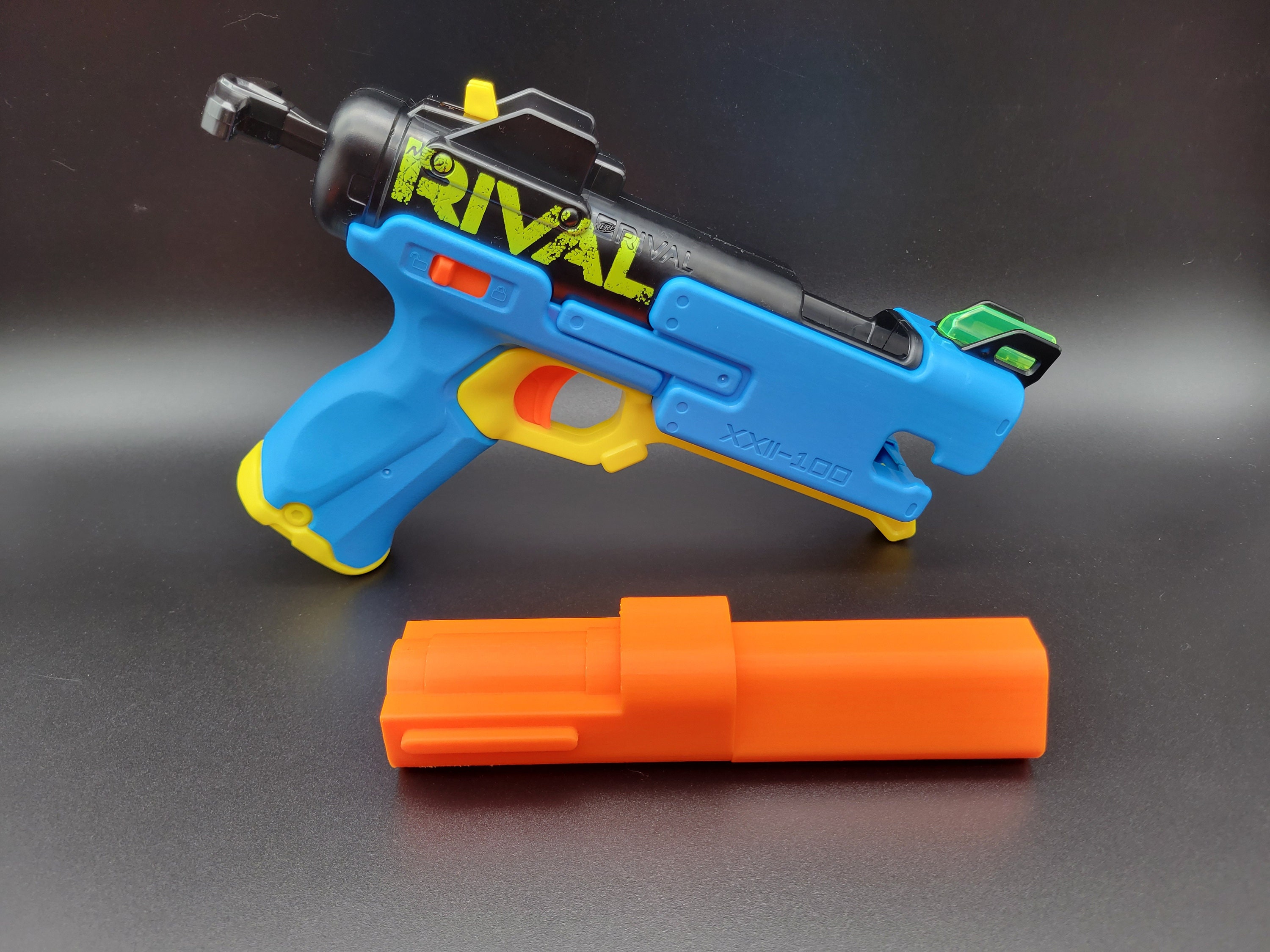 Full Length / Double Short Dart Shell Mod for Nerf Rival Pilot Blaster Toy  Gun