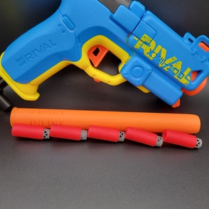 Full Length / Double Short Dart Shell Mod for Nerf Rival Pilot Blaster Toy  Gun