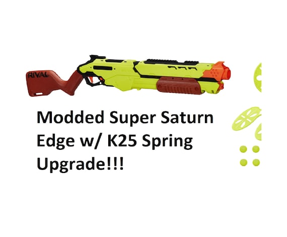 Interrupción montar colección Modded SUPER Saturn Edge XX-1000 Nerf Rival Blaster con K25 - Etsy España