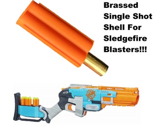 ナーフ　SledgeFire For Nerf Sledgefire Blaster Shotgun - Brassed Single Shot