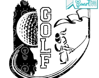 Female golfer svg, woman svg, golf svg, golf fan svg, fan svg, golfer svg, golf ball svg