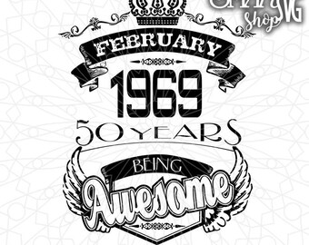 Download Vintage birthday svg | Etsy