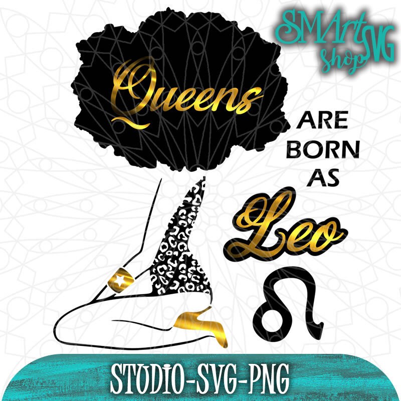 Download Queens Are Born Svg Birthday Svg Birthday Zodiac Svg Etsy