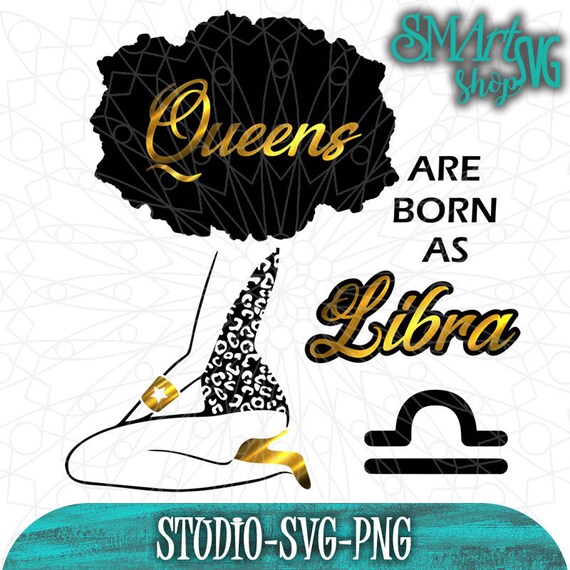 Download Queens Are Born Svg Birthday Svg Birthday Zodiac Svg Etsy