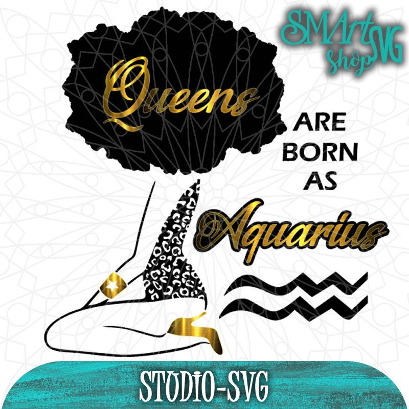 Download Queens are born svg birthday svg birthday zodiac svg | Etsy
