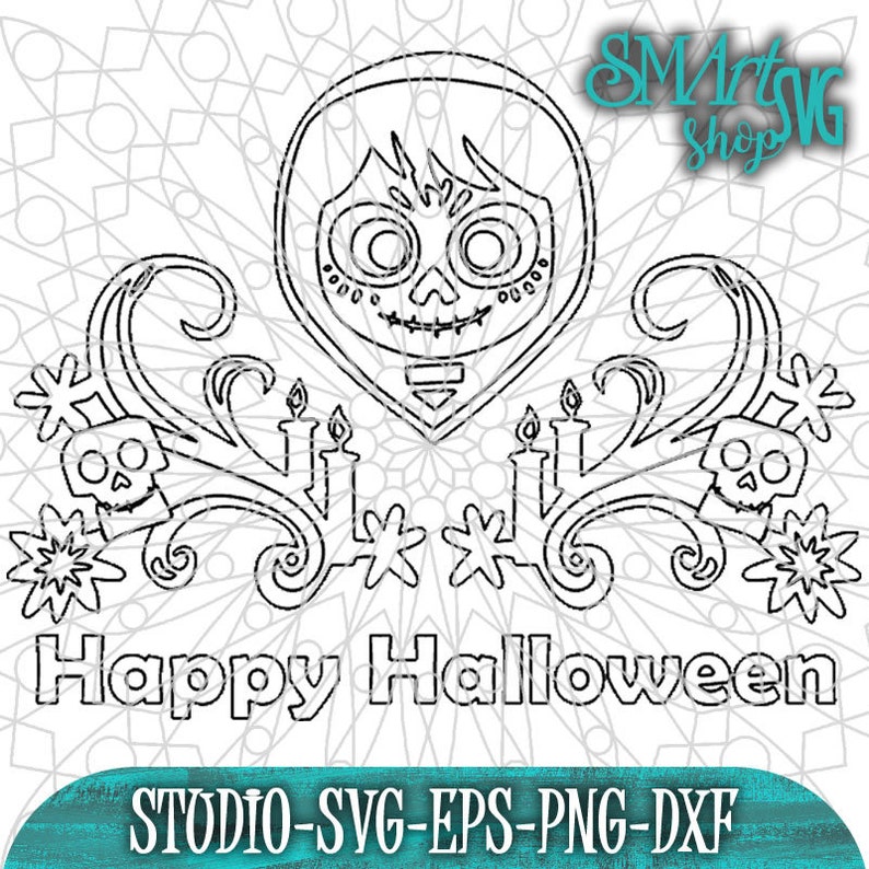 Download Coco Disney svg Happy Halloween svg clipart its my ...