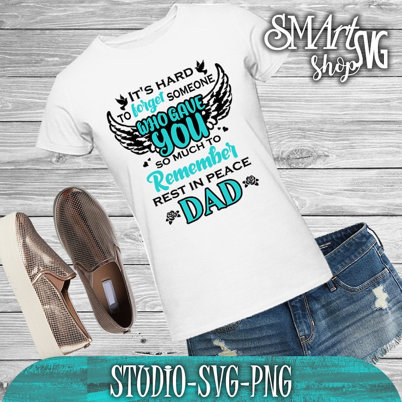 Download My Dad svg Dad svg rest in peace svg Dad Guardian Angel | Etsy