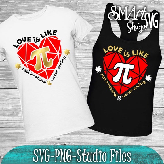 Love Is Like Pi Svg Pi Day Svg Pi Symbol Svg Math Svg Etsy