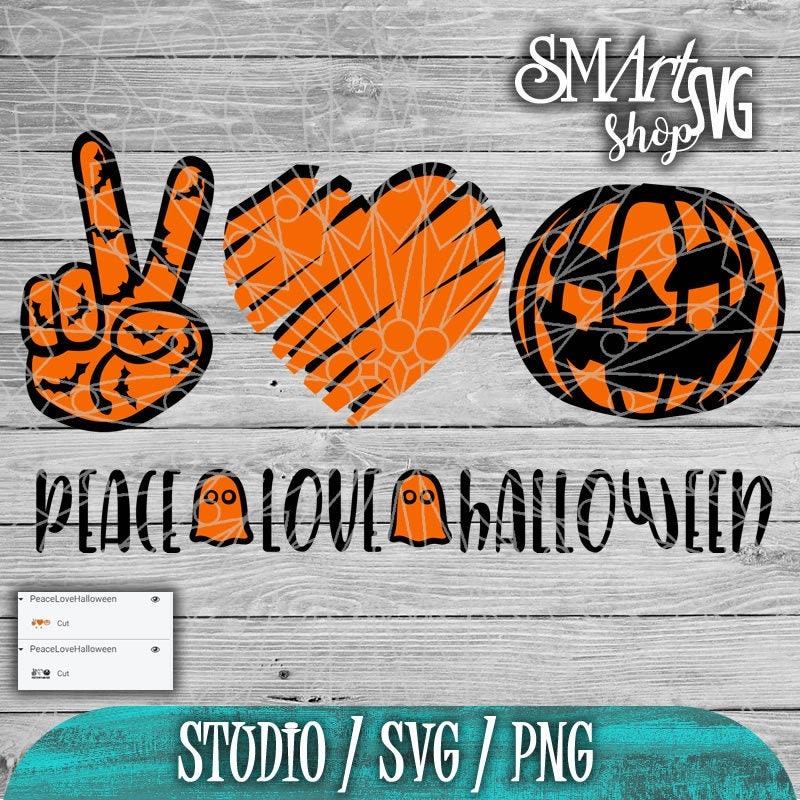 Download Peace love halloween svg Halloween svg pumpkin svg ghost ...