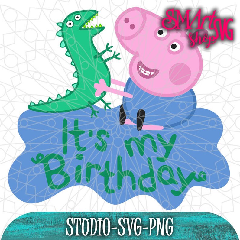 Download George Pig svg Peppa Pig svg Discovery Kids svg Its my | Etsy