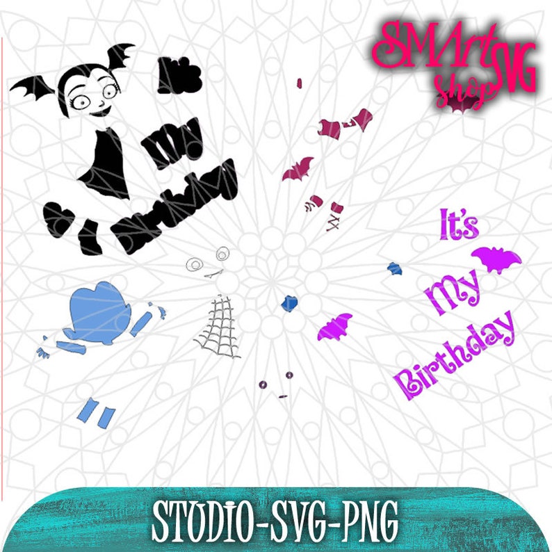 Download Vampirina Disney Its my birthday Vampirina svg Birthday | Etsy