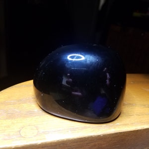 Banded Black Obsidian Polished Cat&#39;s Eye Display Piece Paperweight