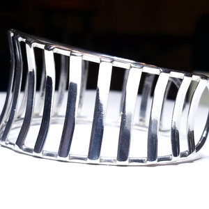 Vintage Sterling Silver Cuff Bracelet