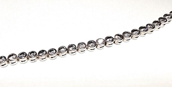 Sterling and crystal bracelet - image 5