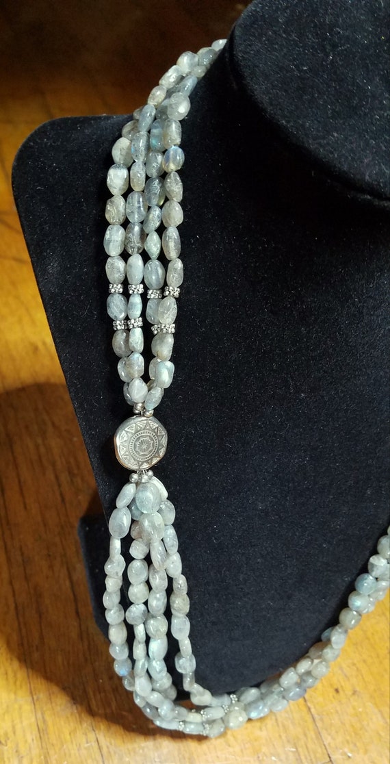 Labradorite Multi Strand Necklace - image 2