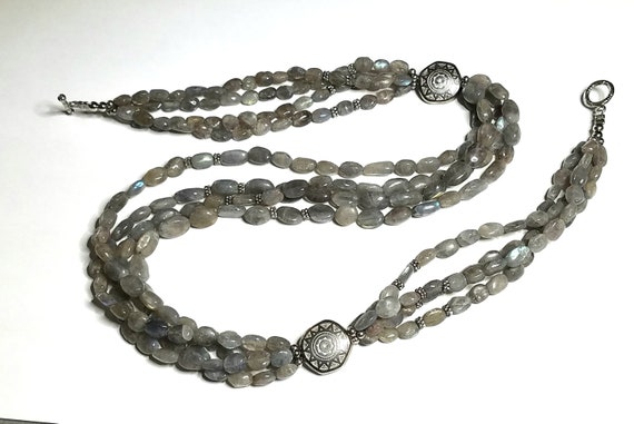 Labradorite Multi Strand Necklace - image 3