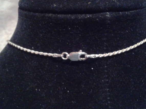 Ruby Stone Sterling Pendant Necklace - image 6