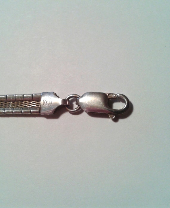 Vintage Italian Sterling Bracelet - image 5