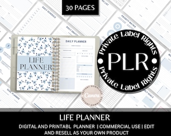 Master Resell Rights | Plr Digital Products | Commercial Use | Digital Product Business | Plr Ebooks | Plr Digital Planner | White Label
