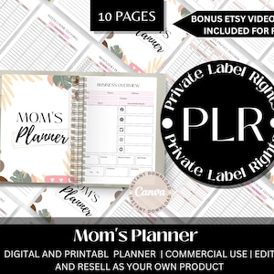 Plr Templates | Digital Planner | Plr Digital Products | Notion Templates | Add Your Own Brand And Resell | Holiday Planner | Plr Planner