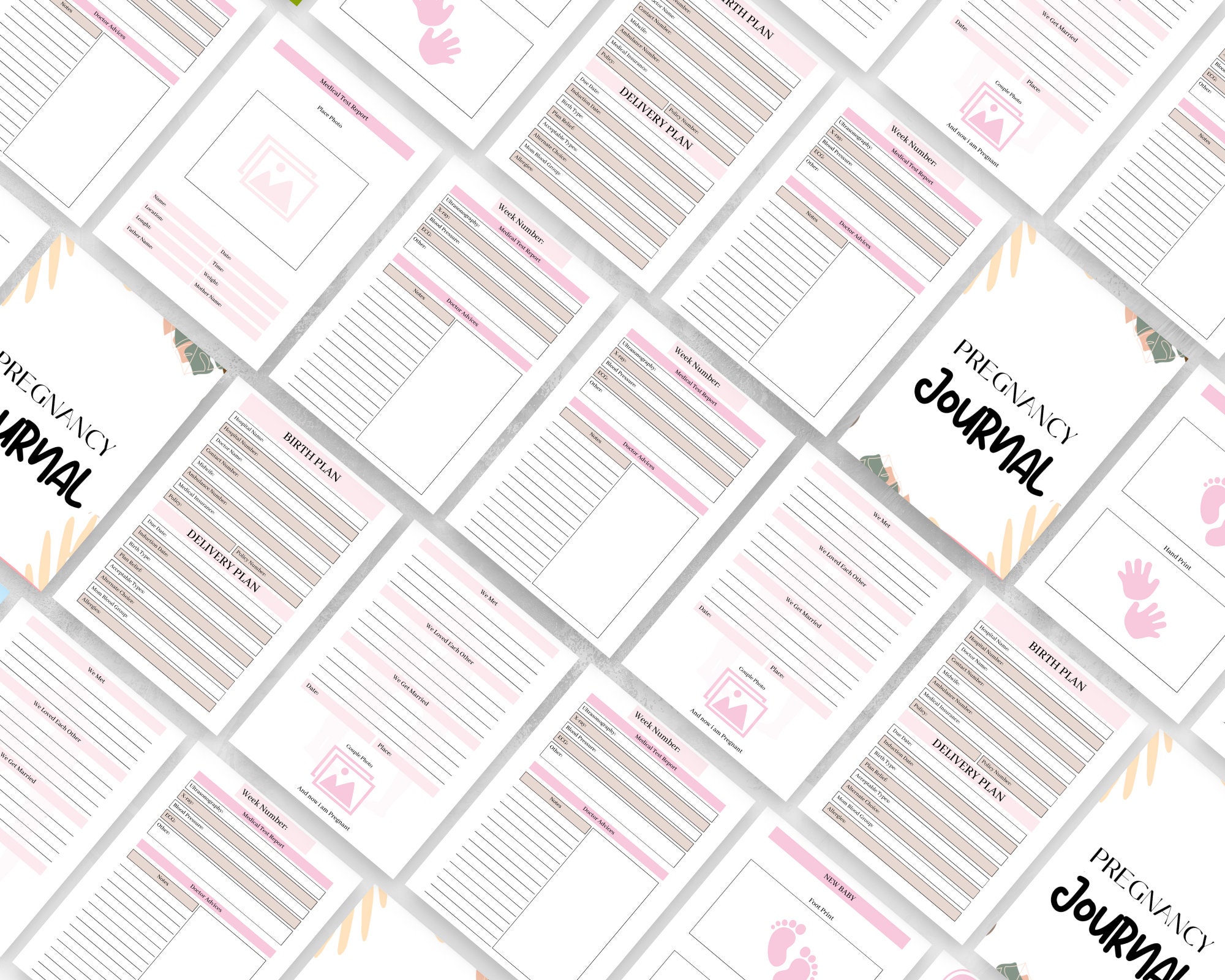 Plr Canva Template Plr Pregnancy Planner Plr Pregnancy Journal Plr ...