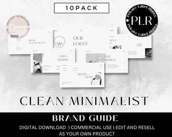 Canva Plr Template | Plr Instagram Template | Resell Rights | Commercial Use | Done For You Digital Product | Digital Products | BRAND GUIDE