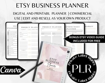 Etsy Planer | Etsy Shop Organizer | So verkaufen Sie auf Etsy | Etsy Shop Branding Kit | Business Überblick | Etsy Shop-Vorlage | Etsy Arbeitsbuch