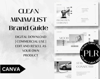 Canva Plr Template | Plr Instagram Template | Resell Rights | Commercial Use | Done For You Digital Product | Digital Products | BRAND GUIDE