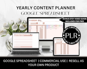 Revender modelo do Planilhas Google | Direitos de revenda | Planejador do Planilhas Google | Planilha Plr | PLANEJADOR DE CONTEÚDO | planilha do google de mídia social