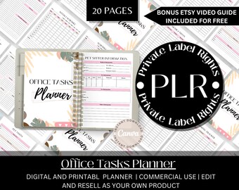 Monthly Weekly | Printable Pdf | Minimal Design | Acceptance Therapy | Ipad Sticker Sheets | Resell Rights | Plr Content | Inner Critic