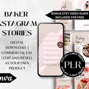 Resell Rights | Instagram Templates | Reel Cover | Canva Templates | Plr Instagram Posts | Instagram Feed | Plr Product | INSTANT DOWNLOAD
