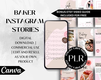 Resell Rights | Instagram Templates | Reel Cover | Canva Templates | Plr Instagram Posts | Instagram Feed | Plr Product | INSTANT DOWNLOAD