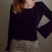 Teresa reviewed Black velvet top bell sleeves