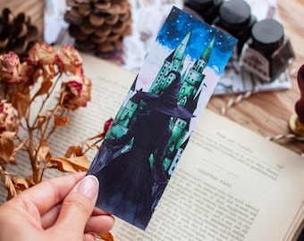 Wicked Witch Bookmark – Wizard of Oz Linen Card