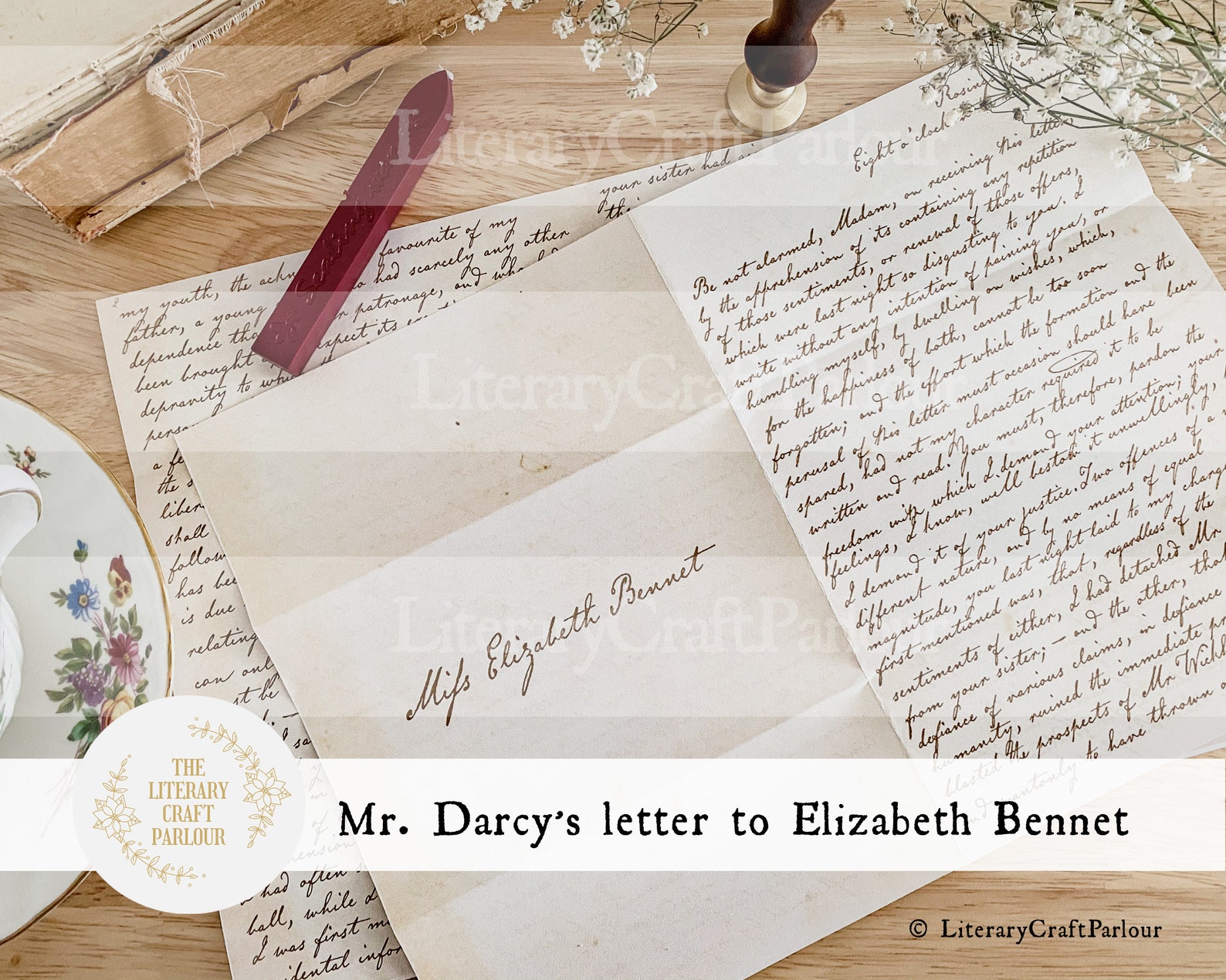 Mr Darcy's Letter To Elizabeth Pride and Etsy