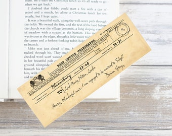 The Picture Of Dorian Gray Bookmark – Vintage Telegram – Bookish Gift