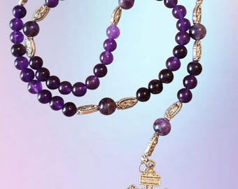 amethyst rosary
