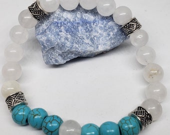 Quartz & turquoise