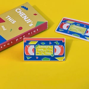 NCT Dream Chenji&#39;s THIS and THAT Enamel Pin