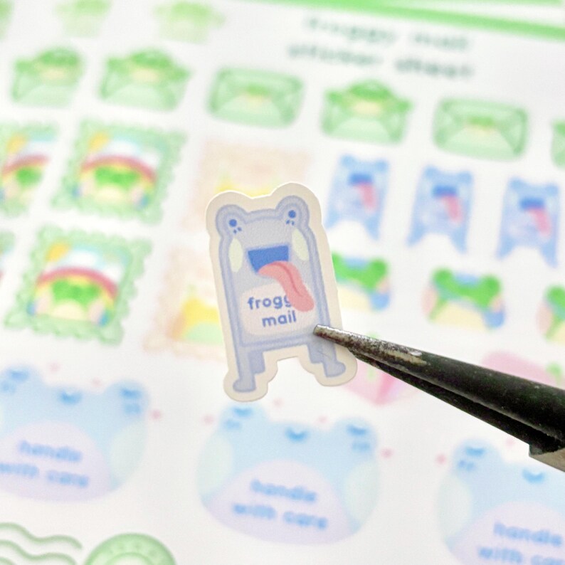 Froggy Mail Sticker Sheet image 5
