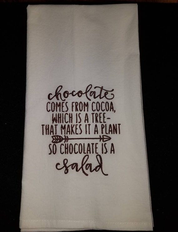 Chocolate Comes From Cocoa Tree Plant Salad Funny Teen Gift Chocolate Comes From Cocoa Tree Plant Salad Funny Teen Gift