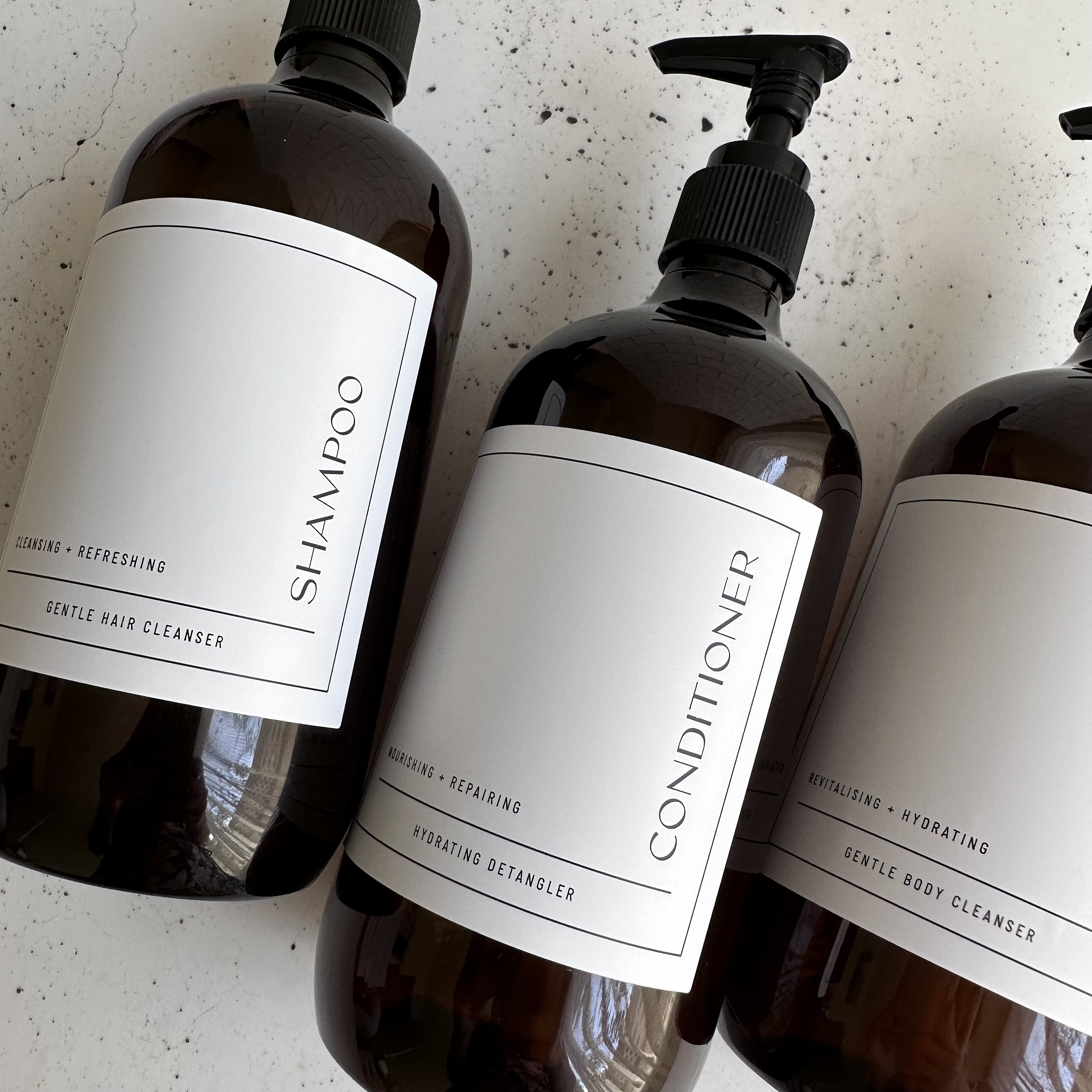Mini Conditioner Label Shampoo, Conditioner and Body Wash Labels | Shower Label | Bathroom ...